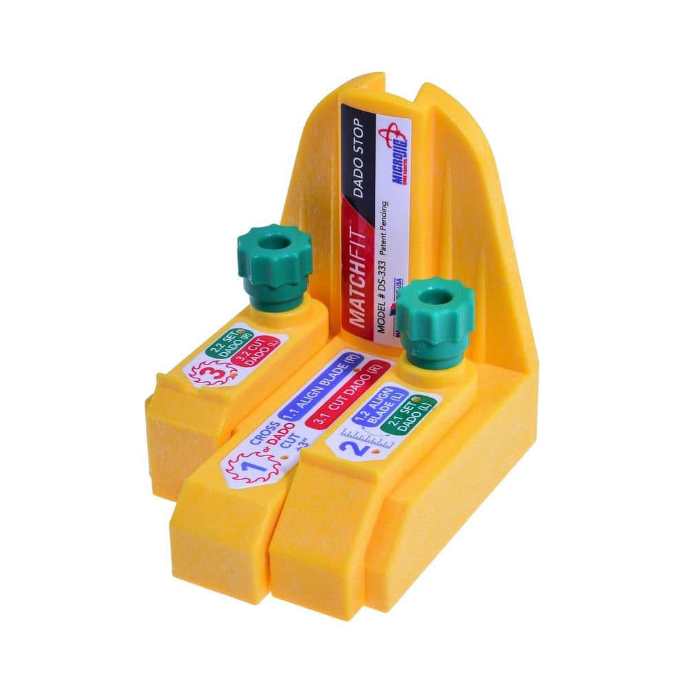 MATCHFIT Dado Stop Make Perfect-Fitting Dados, Inlays, and Joinery Without Measuring, Marking, or Test Cuts price history on PriceWatchPro
