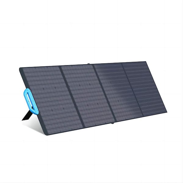 BLUETTI 200-Watt Outdoor Use Foldable Solar Panel with Adjustable Kickstands for EB3A/EB55/EB70/AC200P/AC200MAX/AC300