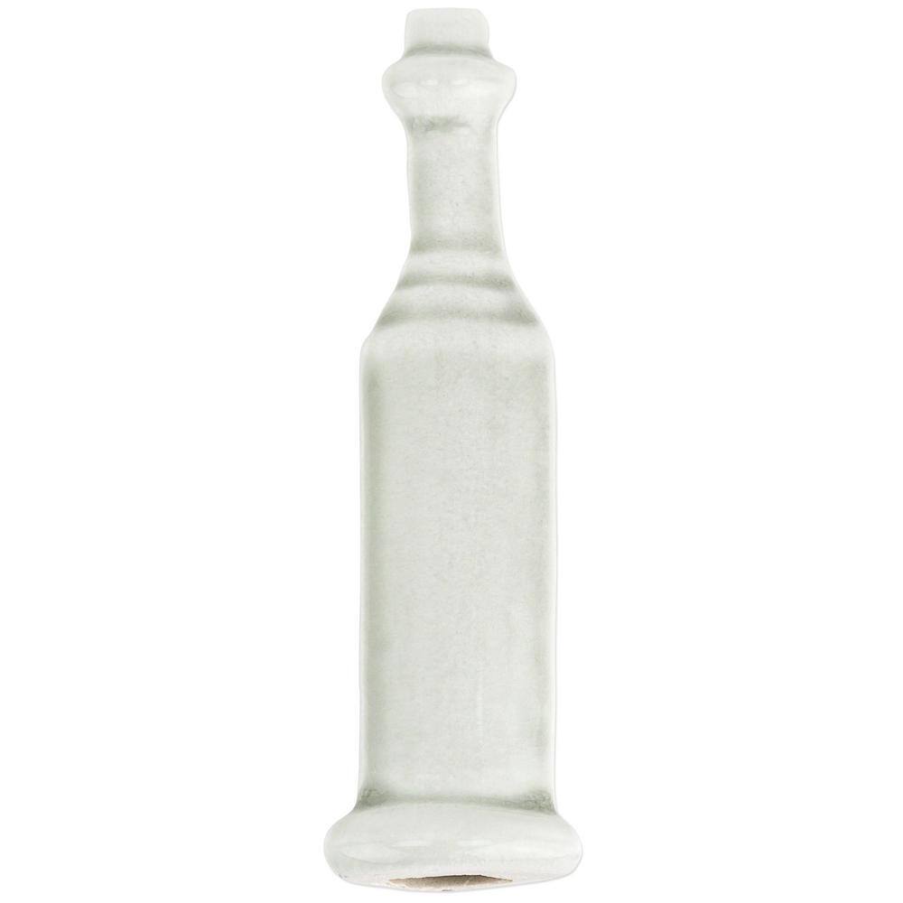Delphi Tundra 1 in. x 6 in. Polished Ceramic Corner Base Molding Tile price history on PriceWatchPro