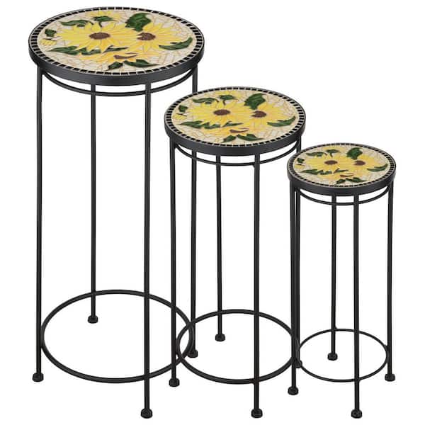 Plant Stand Tall Set/3-Sunflower