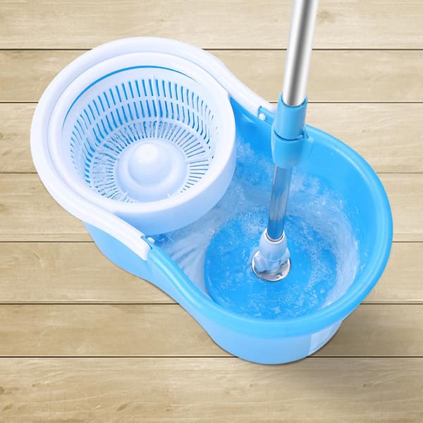 IMUSA MOP-09215 Microfiber Spin Mop With Bucket