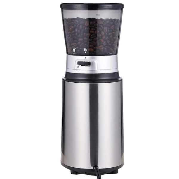 VEVOR Coffee Grinder with 38 Precise Conical Burr Coffee Grinder 5.3-Ounce  20 Cups Coffee Bean Grinder Perfect for Drip, Espresso