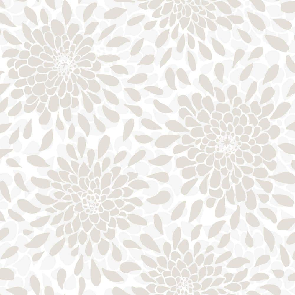 RoomMates Taupe Rose Lindo Dawn Peel and Stick Wallpaper | The Home Depot  Canada