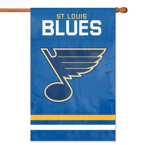 St. Louis Blues Applique Banner Flag