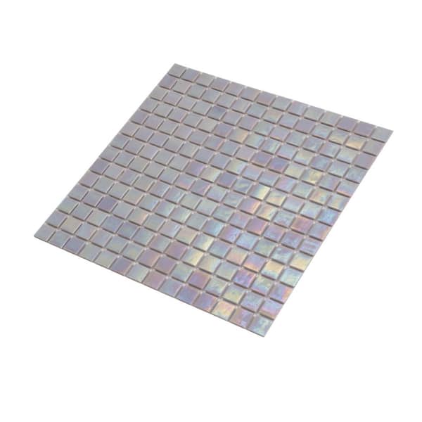 Apollo Tile (Sample) Floor and Wall Tile Black 4-in x 4-in Matte Glass Uniform Squares Floor and Wall Tile