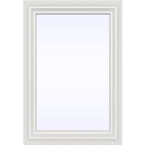 23.5 in. x 35.5 in. V-2500 Series White Vinyl Picture Window w/ Low-E 366 Glass