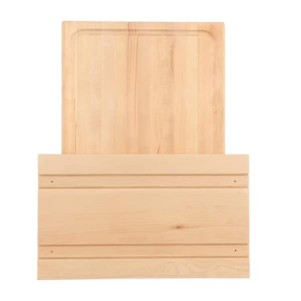 Rev-A-Shelf Cabinet Door Mount Wood Cutting Board - Natural