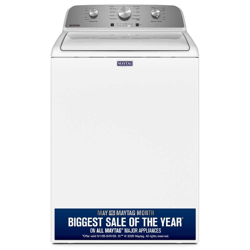 4.5 cu. ft. Top Load Washer in White