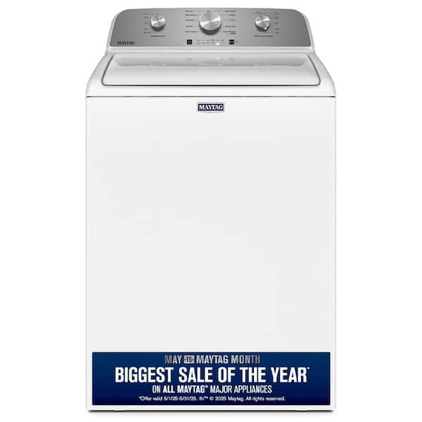4.5 cu. ft. Top Load Washer in White