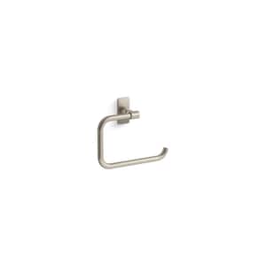 Castia By Studio McGee Wall Mounted Towel Ring in Vibrant Brushed Nickel