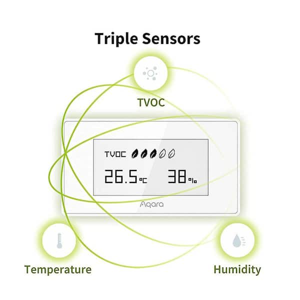 Aqara - A great pair for any smart home 🏠 The #Aqara Temperature and Humidity  Sensor monitors ambient temperature and humidity for indoor atmospheric  change notification and home automation. You can schedule