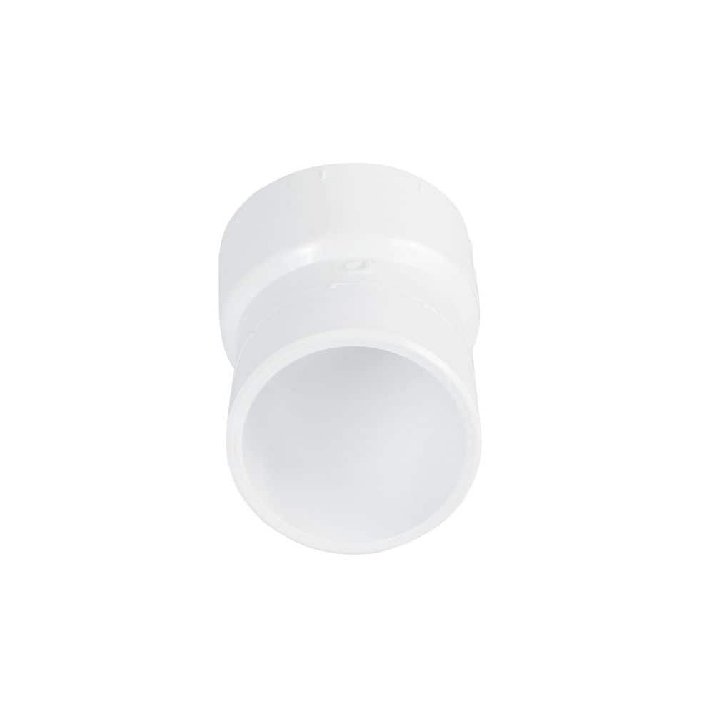 "1-1/2"" White Rigid PVC DWV 1/16 Bend 22.5° Street Elbow, Hub x Spigot Plumbing Fitting for Waste & Vent System, (50 Pk)" price history on PriceWatchPro