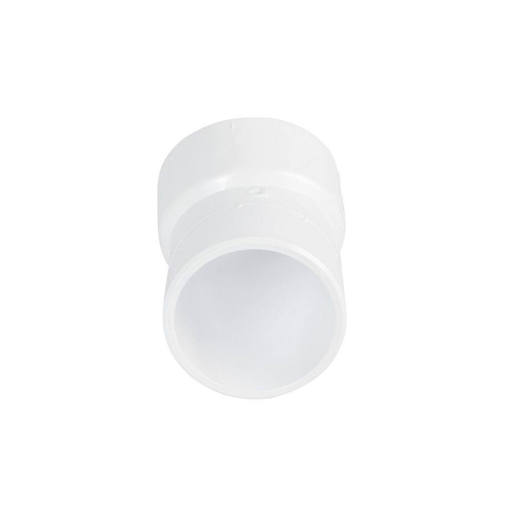 2 in. White Rigid PVC DWV 1/16 Bend 22.5° Street Elbow,Hub x Spigot Plumbing Fitting for Drain Waste&Vent System (25 Pk) price history on PriceWatchPro