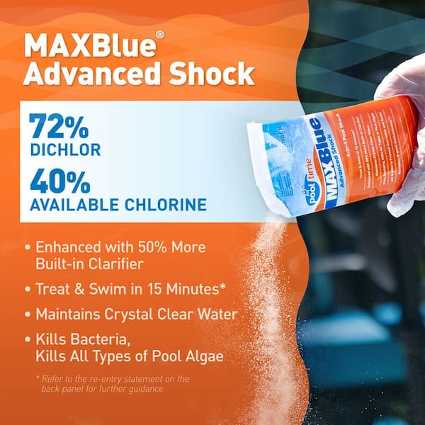 Maxblue Advanced 5 lb. Pool Shock (1 lb. 5-Pack)