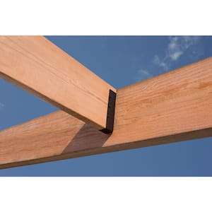 Outdoor Accents ZMAX, Black Concealed-Flange Light Joist Hanger for 2x10 Actual Rough Lumber