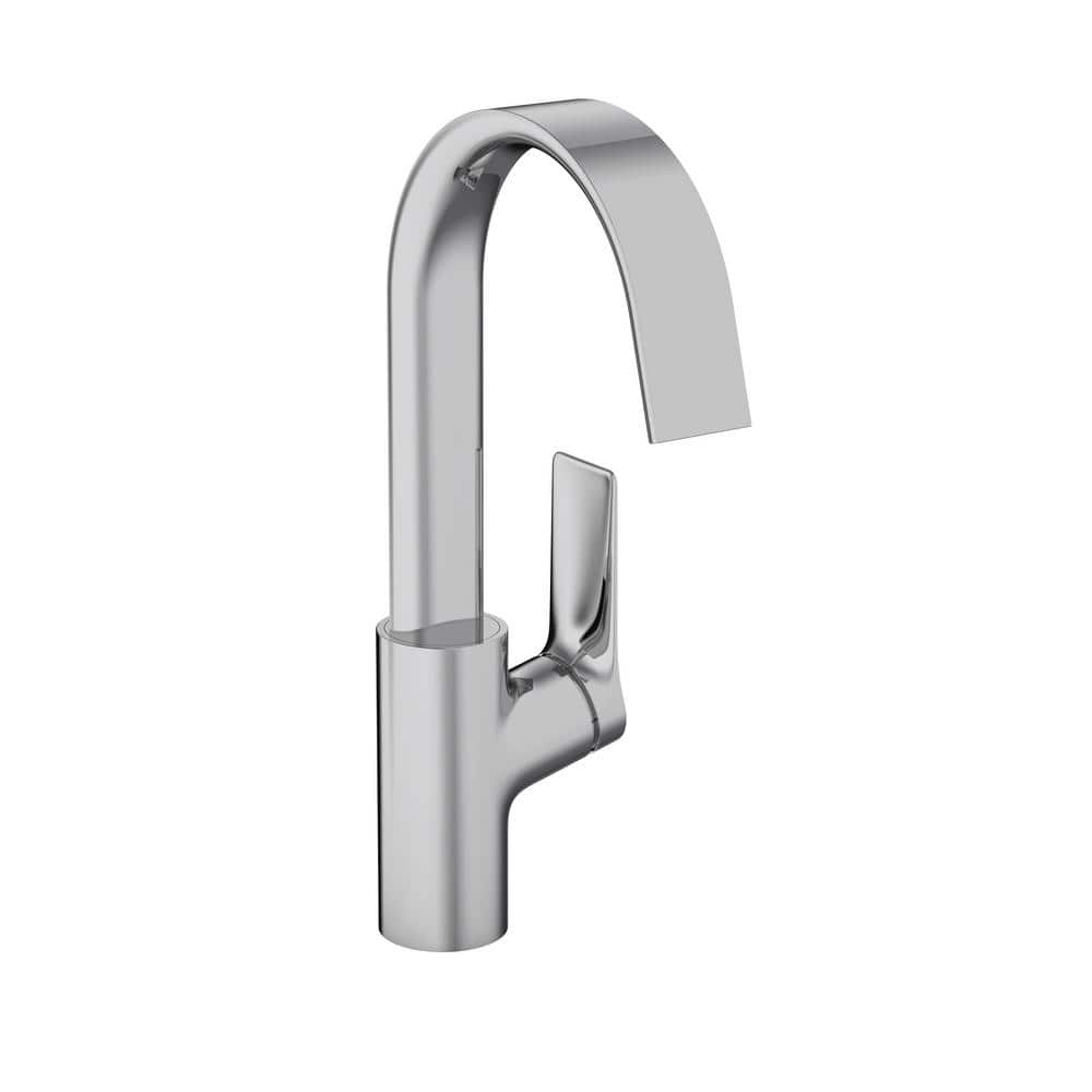 Hansgrohe Puravida White & Chrome Single Lever Floor Standing Bath