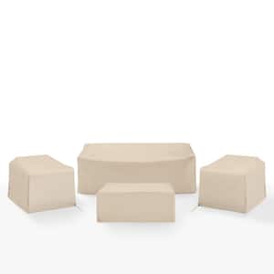 4-Piece Outdoor Furniture Cover Set