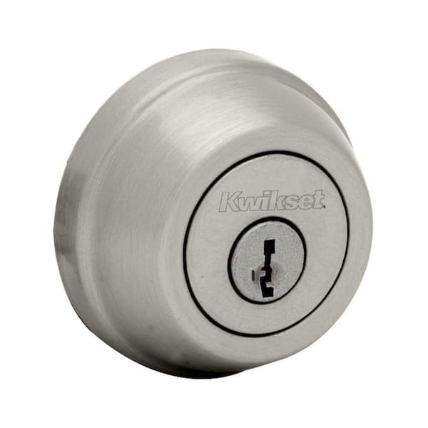 kkk2 Kwikset 785 Series Satin Nickel Double Cylinder Deadbolt featuring