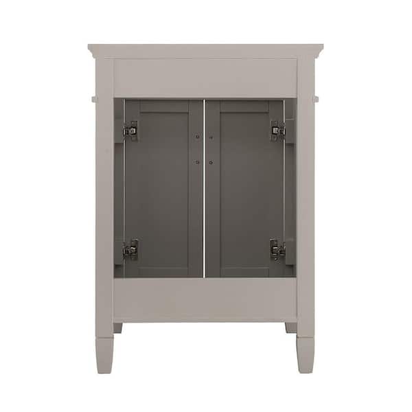 Ashburn 24 in. W x 21.63 in. D Vanity Cabinet in Grey