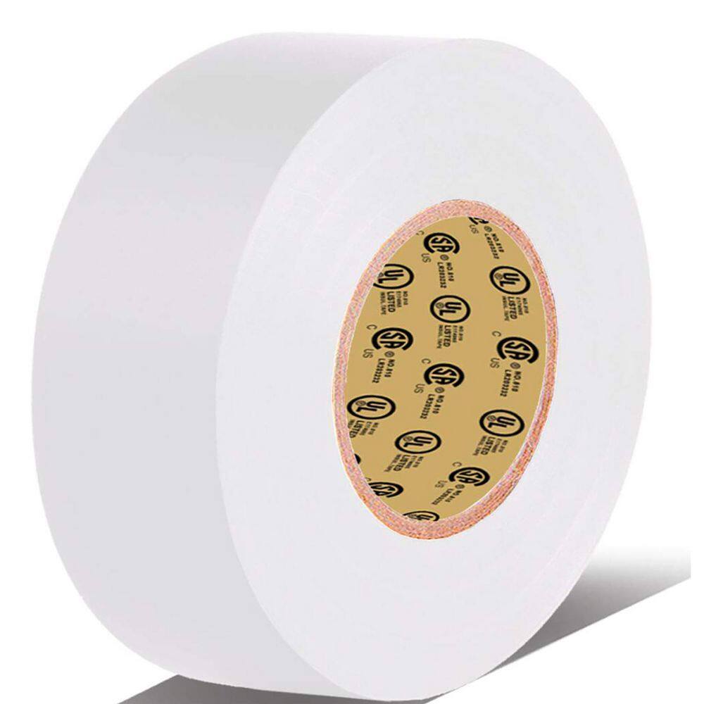 3/4 in. x 66 ft. Electrical Tape White Waterproof Flame Retardant Strong Adhesive 14℉ to 176℉ price history on PriceWatchPro