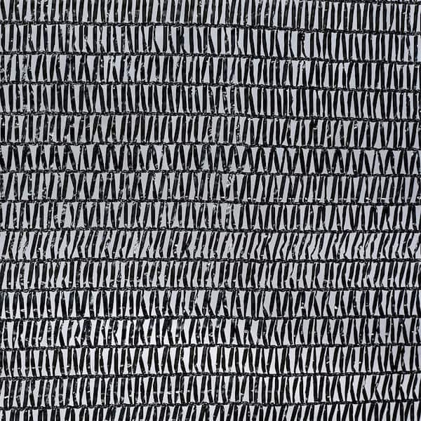 Agfabric 6.5 ft. x 50 ft. Garden Netting Mesh Net Screen Fabric, White
