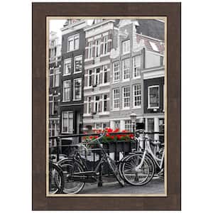 Lined Bronze Picture Frame Opening Size 20 x 30 in.