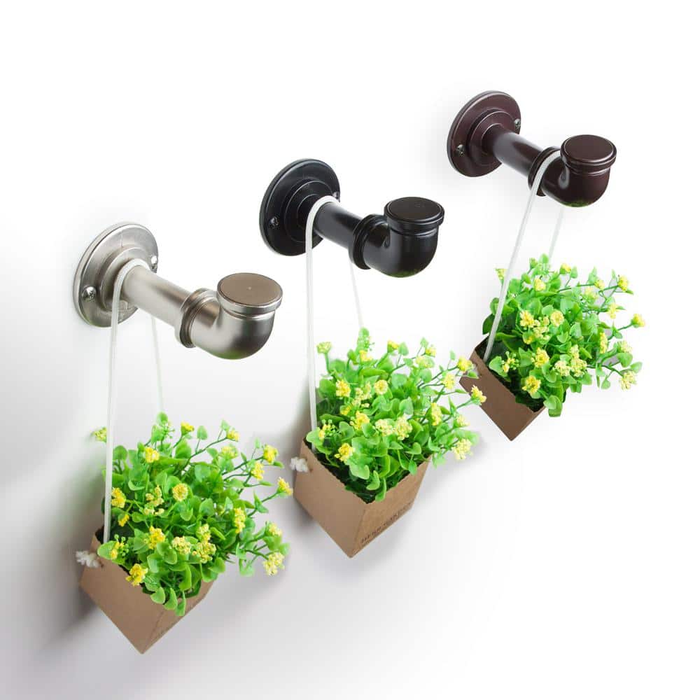 Bronze Industrial Pipe Design Heavy Duty Wall Hook