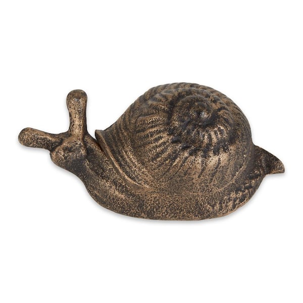 Zingz & Thingz Cast Iron Snail Key Hider 4506492 - The Home Depot