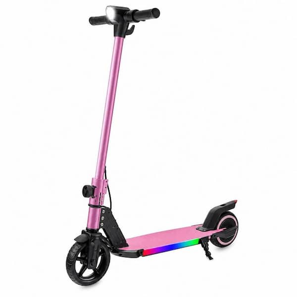 Electric Scooter for Kids Ages 6-12, Foldable Kids Electric Scooter, 150-Watt Motor, 4/7/11 Mph, 60 Mins Ride Time