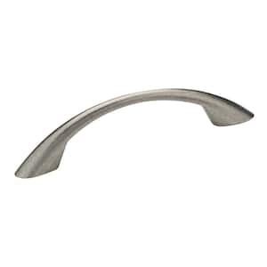 Charleston Collection 3 3/4 in. (96 mm) Pewter Modern Cabinet Arch Pull