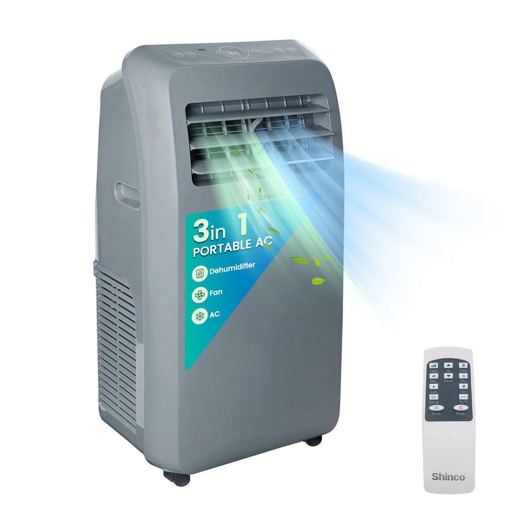 12,000 BTU (7,800 BTU DOE) Portable Air Conditioner Cools 450 sq. ft. with Dehumidifier, Speed-Control, Remote price history on PriceWatchPro