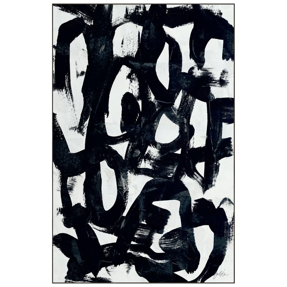 Black 5' x 8' Graffiti Tangle I Washable Abstract Art Area Rug Power-loomed Heavenly Softness with Non-Slipping Backing price history on PriceWatchPro