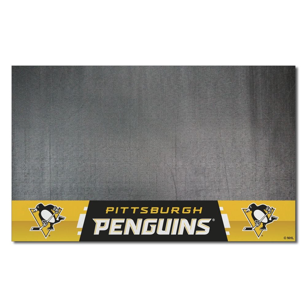 Officially Licensed NHL Heavy Duty Car Mat Set - Pittsburgh Penguins