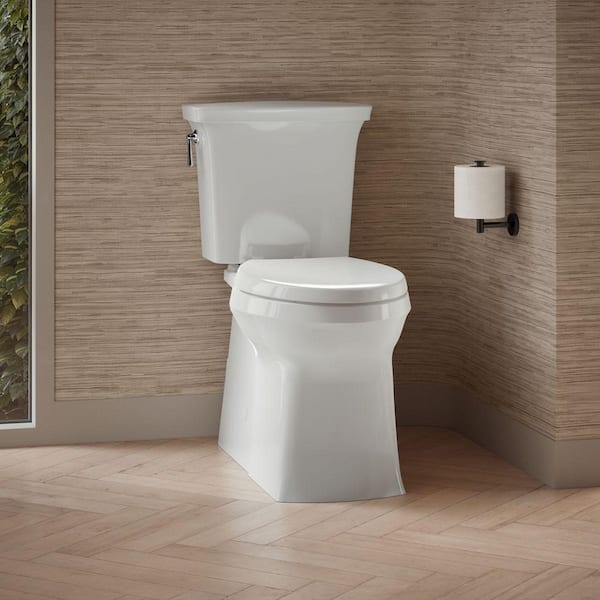 Corbelle 16.5 in. Skirted Elongated Toilet Bowl Only in White