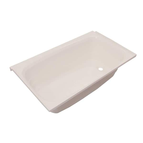 Lippert Components 24 in. x 36 in. Right Hand Kinro ABS RV Full Tub Parchment