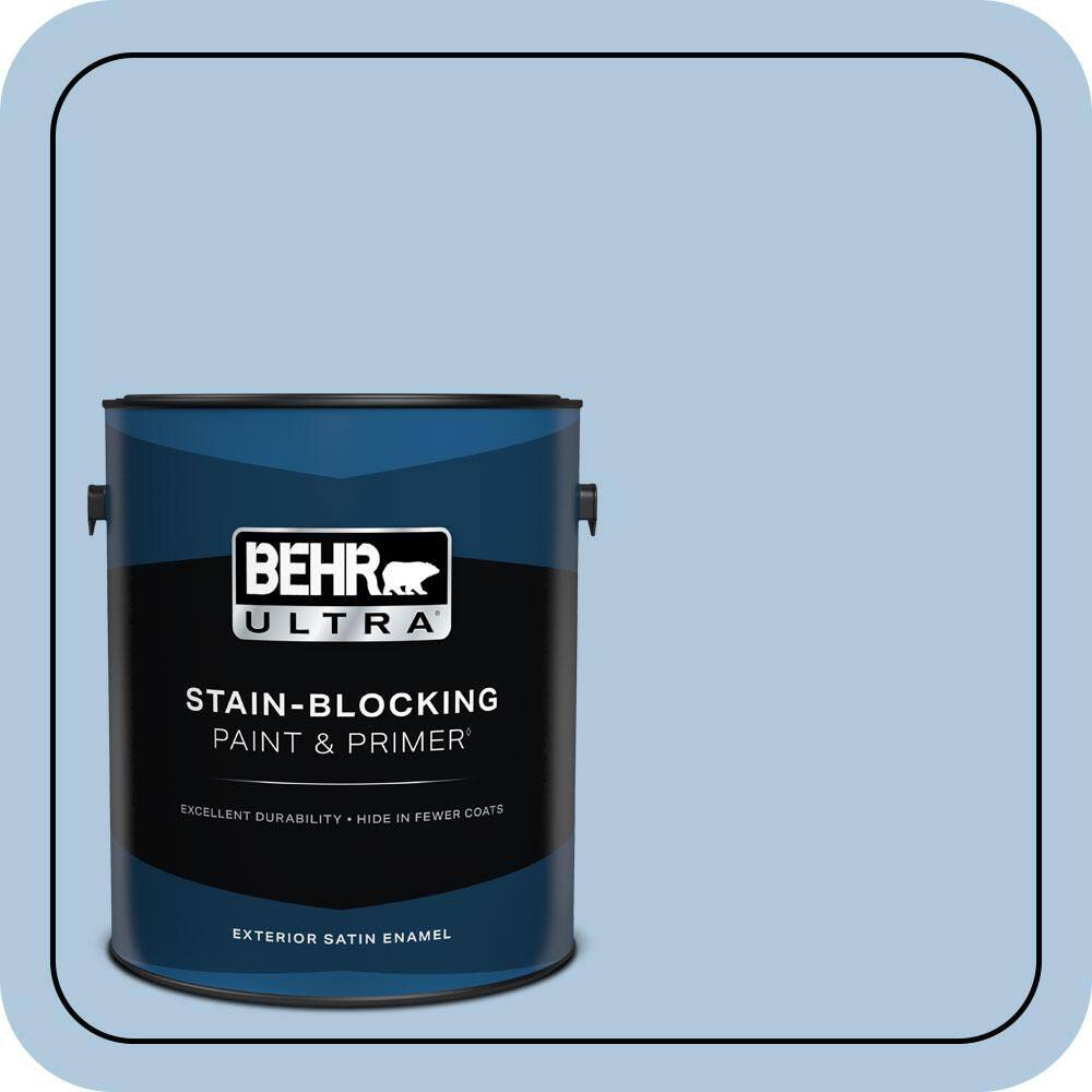 1 gal. #M510-2 Life at Sea Satin Enamel Exterior Paint & Primer price history on PriceWatchPro