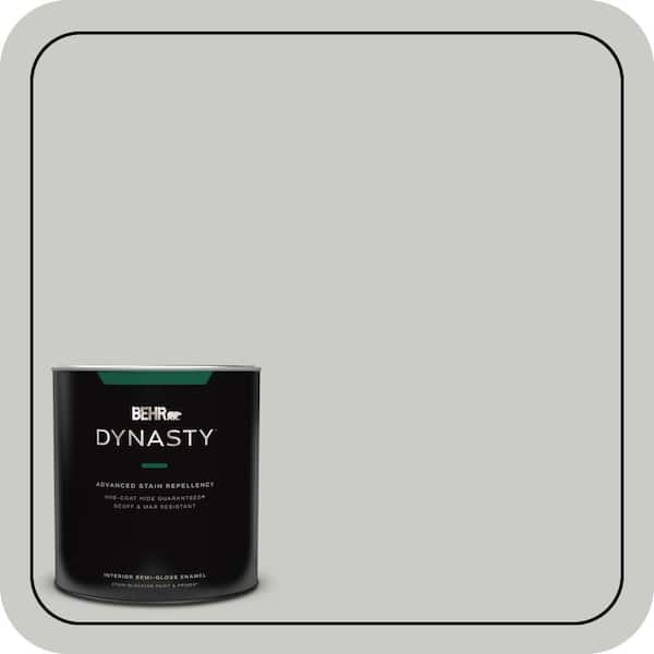 BEHR DYNASTY 1 qt. #PPF-16 Paving Stones Semi-Gloss Enamel Interior Stain-Blocking Paint & Primer
