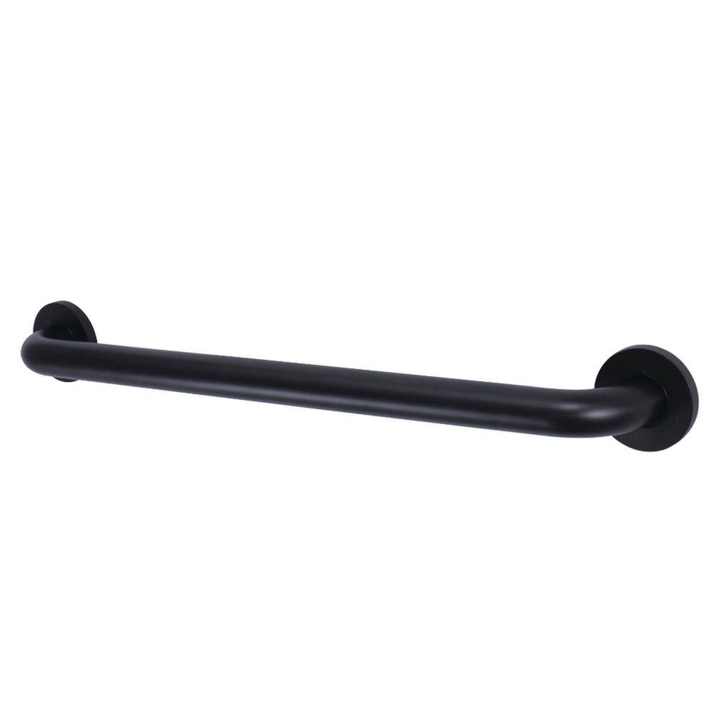 Kingston Brass Silver Sage 16 in. x 1-1/4 in. Grab Bar in Oil Rubbed ...