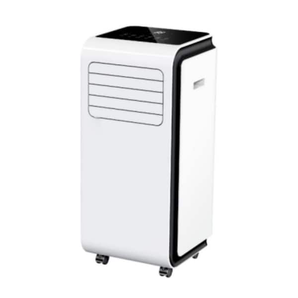 COWSAR 6,000 BTU(10,000 BTU ASHERE) LED Display Portable Air Conditioner Cool 350 sq. ft. with Dehumidifier and Remote in White