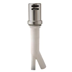 1-3/4 in. Air Gap Kit with Skirted Brass Cap in Stainless Steel Finish