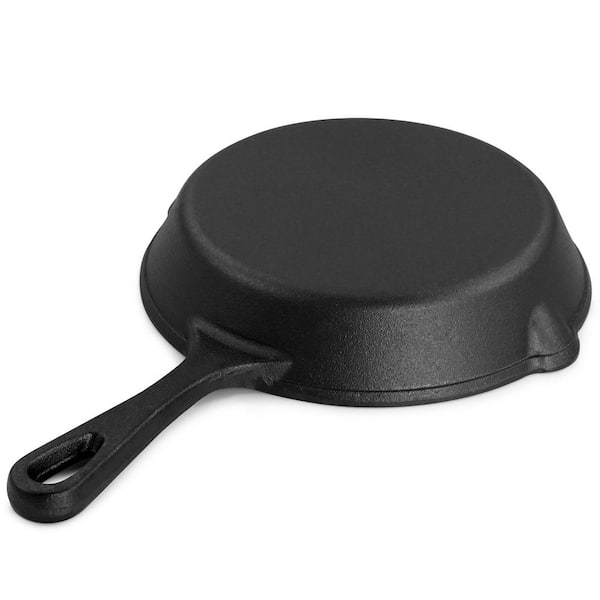  MEIGUI Nonstick Frying Pan Skillet, 8 Inch Large Cast Iron  Skillet, Premium Pre-Seasoned Like Surface for Cookware Oven/Broiler/Grill  Safe, Kitchen Deep Fryer, Restaurant Chef Quality: Home & Kitchen
