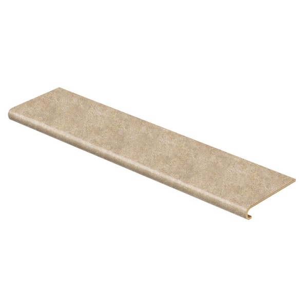 Cap A Tread Breezy Stone 47 in. Length x 12-1/8 in. Deep x 1-11/16 in. Height Vinyl Overlay to Cover Stairs 1 in. Thick
