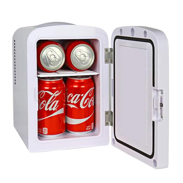 1pc ABS Compact Beauty Fridge 4L/8L Mini Mirrored Refrigerator For Skin Care  & Makeup