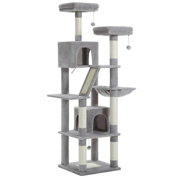 Fashion cat tower for 2 cats