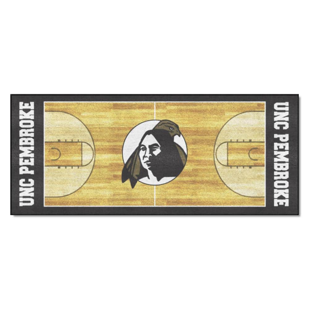 FANMATS UNC Pembroke Braves Court Runner Rug 30in. x 72in. 38369 The  Home Depot