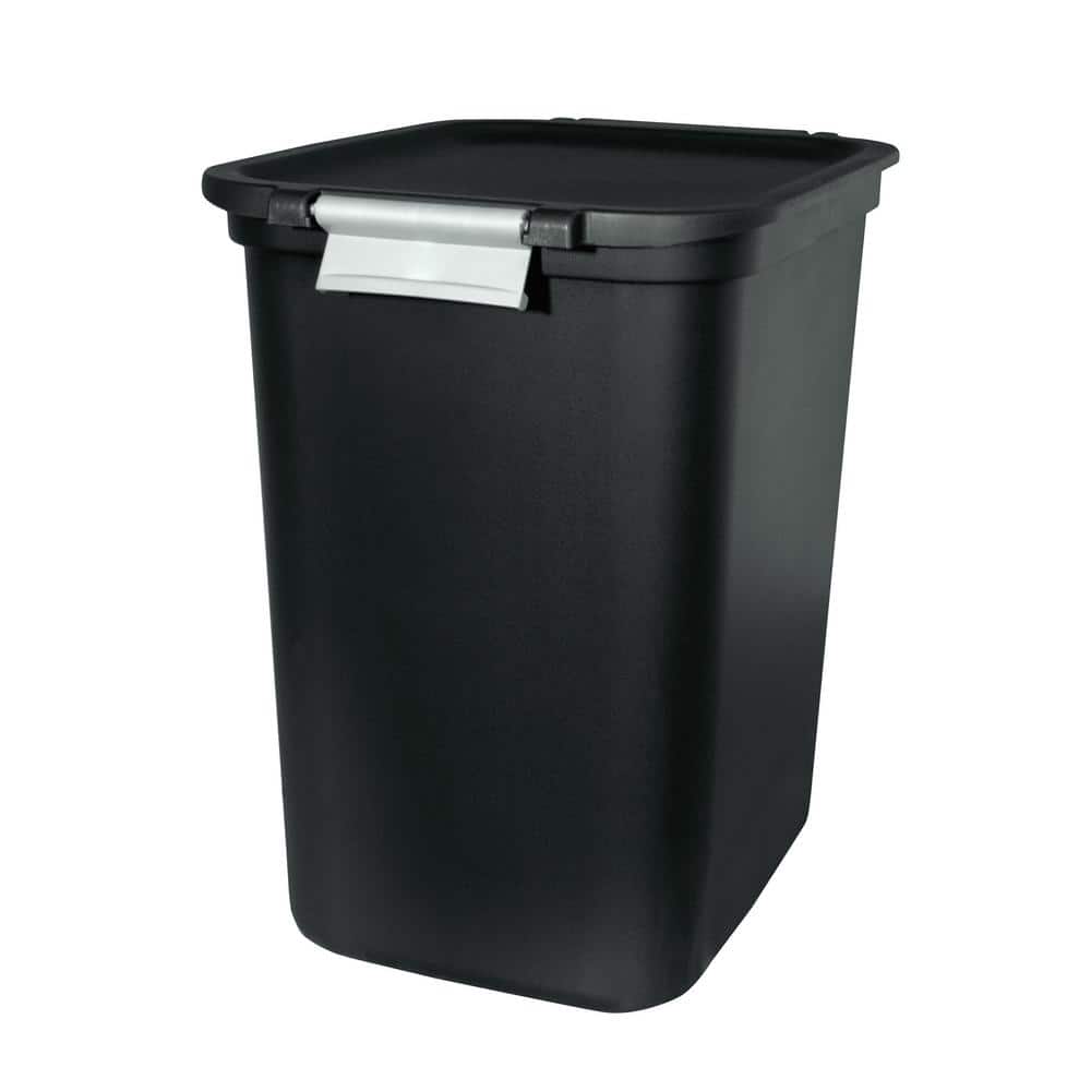 13.3 Gallon Kitchen Trash can Touch Lid Garbage Can Textured Lid