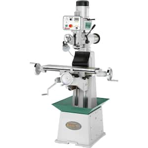 8 in. x 30 in. 1-1/2 HP Variable-Speed Knee Milling/Drill Press with R 8 Taper and Ram Head