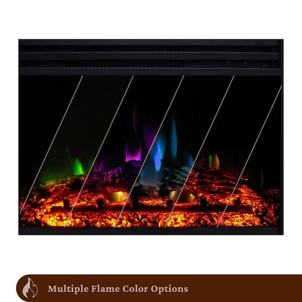 Cambridge 47 X30 Fireplace Mantel with LED Log Insert Cambridge 47 X30 Fireplace Mantel with LED Log Insert