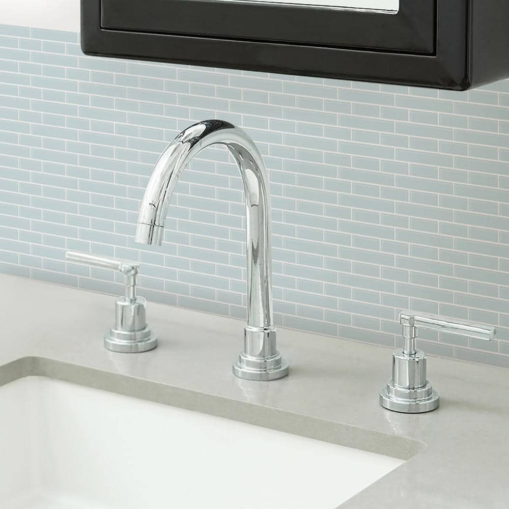 10.5'' W x 10.5'' L PVC Peel and Stick Subway Tile
