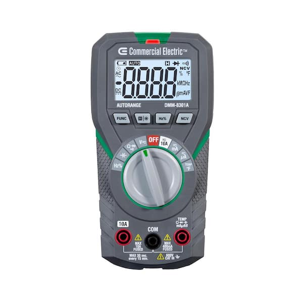 Commercial Electric True RMS Auto-Ranging Digital Multi-Meter